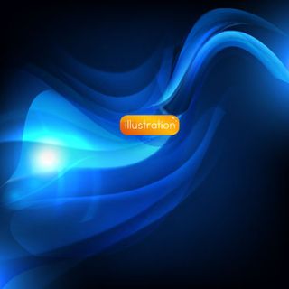 蓝色抽象背景矢量素材