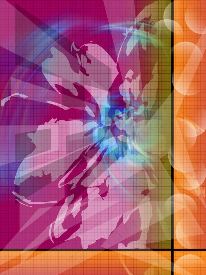 花朵形状 动感底纹图片