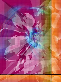 花朵形状 动感底纹图片