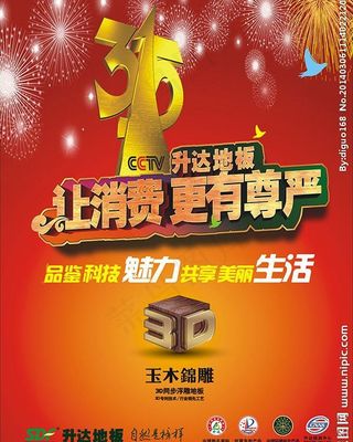 升达地板宣传单图片