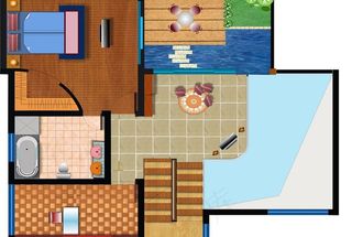 室内平面布置图图片