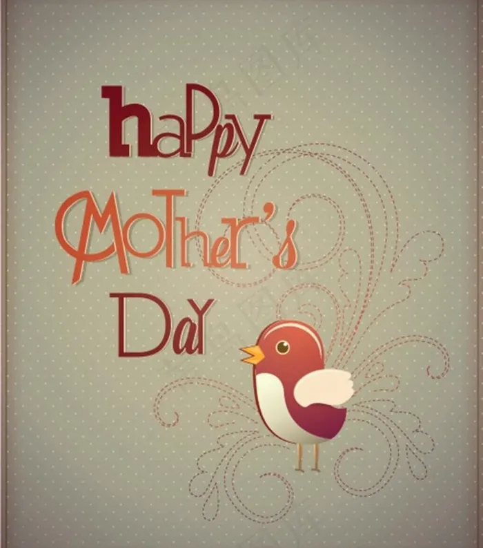 母亲节eps,ai矢量模版下载