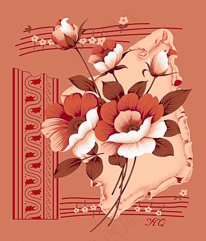 花卉图案图片