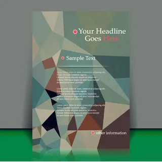 时尚创意画册封面矢量素材