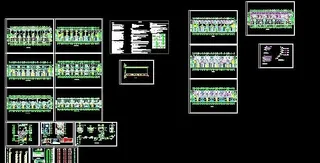 十七层给排水平面图及系统图
