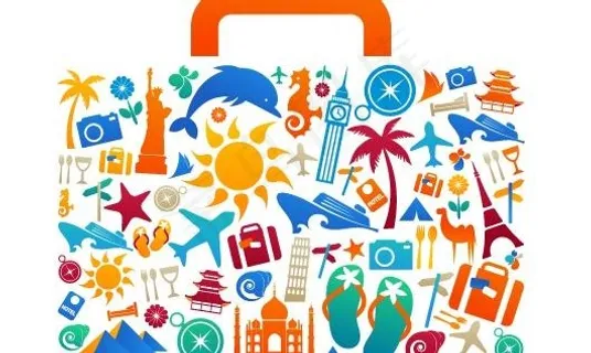 创意旅游元素矢量包