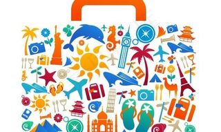 创意旅游元素矢量包