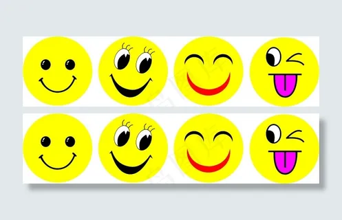 可爱笑脸 笑脸 可爱 表情 CDR