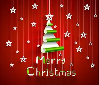 创意圣诞树设计矢量二