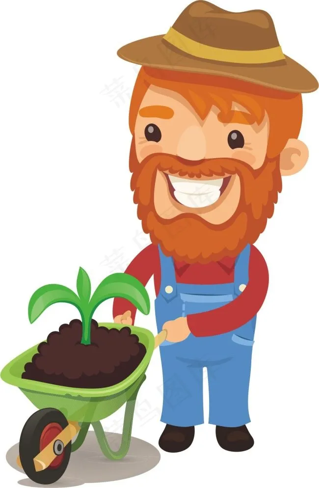 种树cdr矢量模版下载