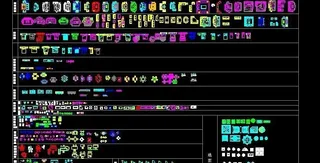 建筑设计及家具详细图库