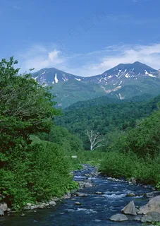 美丽雪山小溪 美丽雪山小溪