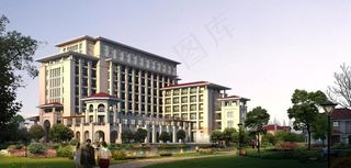 欧式酒店建筑图片