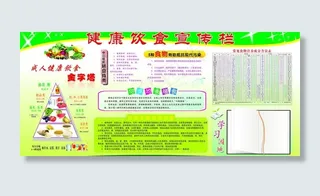 健康饮食宣传栏图片