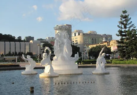 福州五一广场风光图片