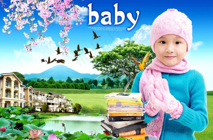 baby的梦想图片(5200X3714(DPI:300))psd模版下载