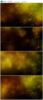 金色粒子LED视频素材