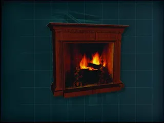 室内设计壁炉3d素材3d素材 2