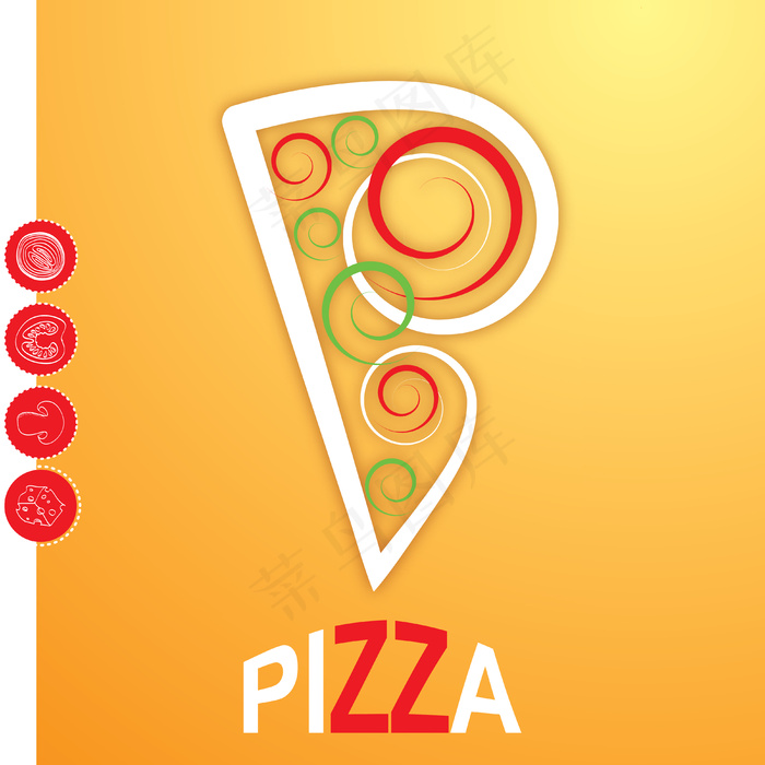 卡通pizza03vectoreps,ai矢量模版下载