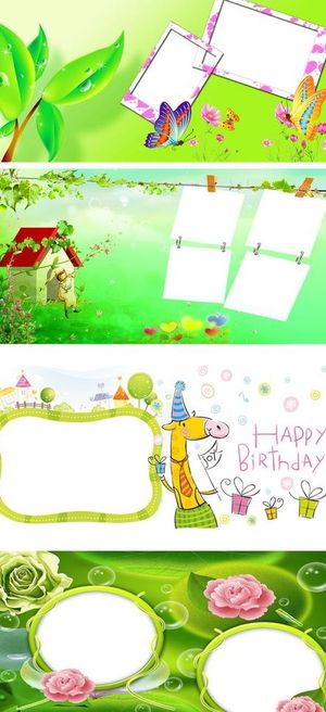 儿童相框模板 相框图片