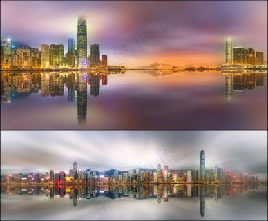 维多利亚港夜景