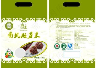 胚芽米 软包装图片