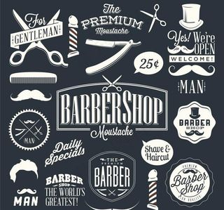 理发店用品图片