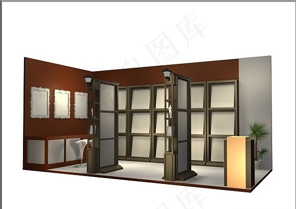 3D展览模型下载