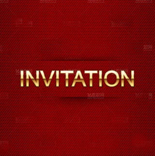 创意邀请函设计矢量素材