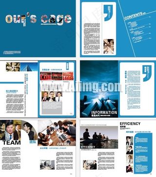 企业成功商务画册