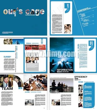 企业成功商务画册