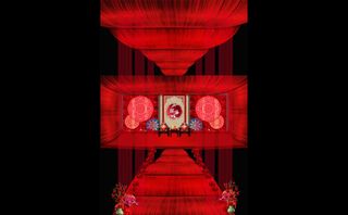 新中式婚礼主会场