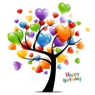 情人节爱心树