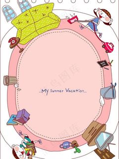 整理房间的男孩女孩图片