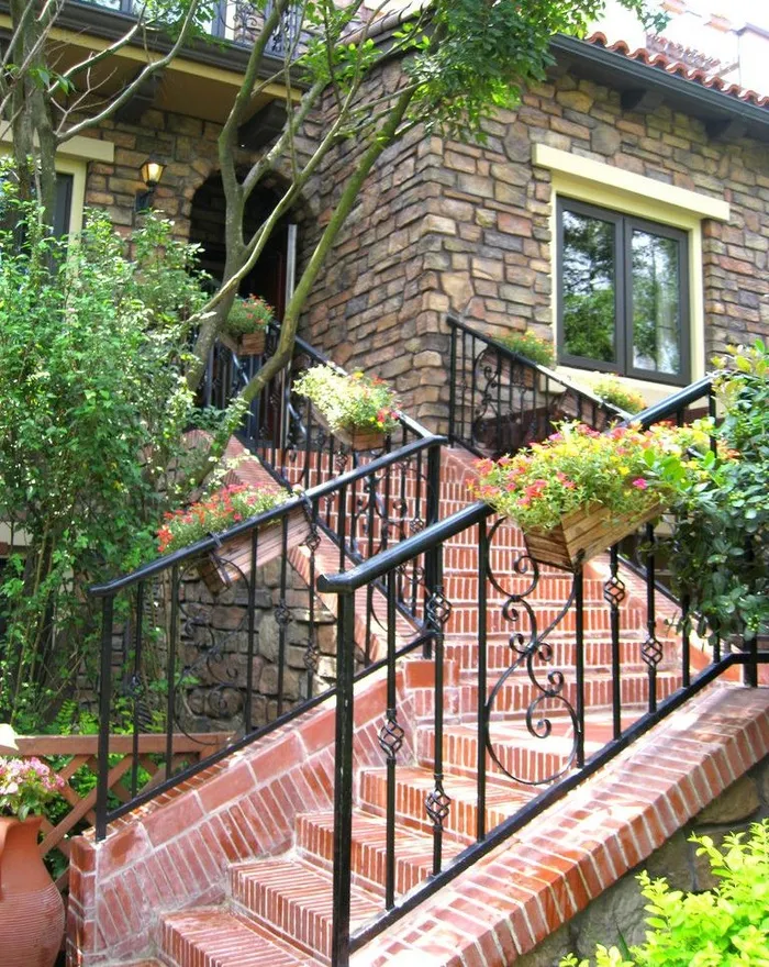 欧式别墅楼梯图片