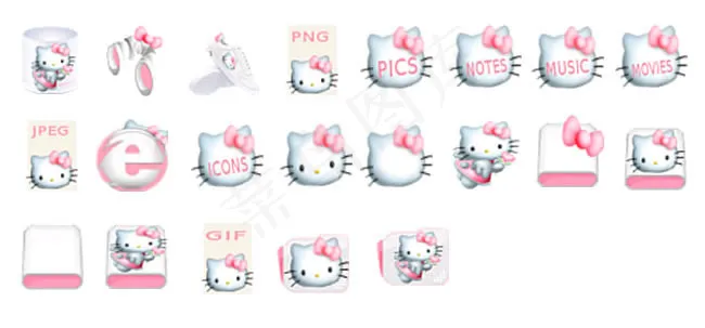 Hello Kitty小图标下载