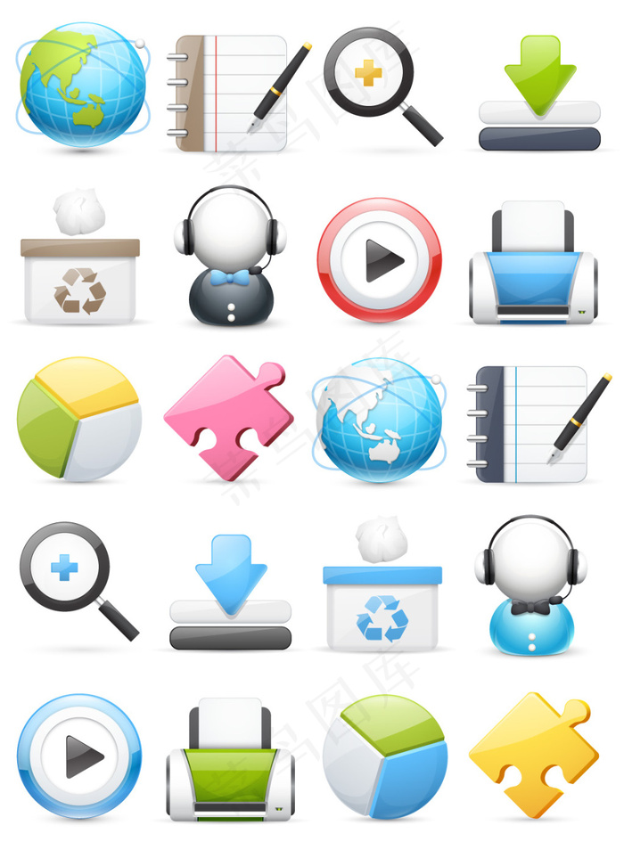 科技感网站图标