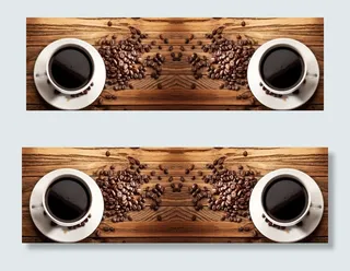 典雅咖啡淘宝海报背景