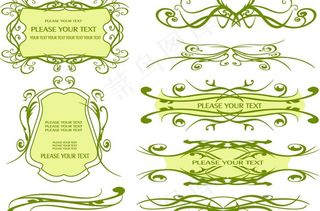 复古欧式花边图片