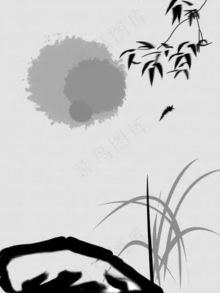 水墨风景画图片