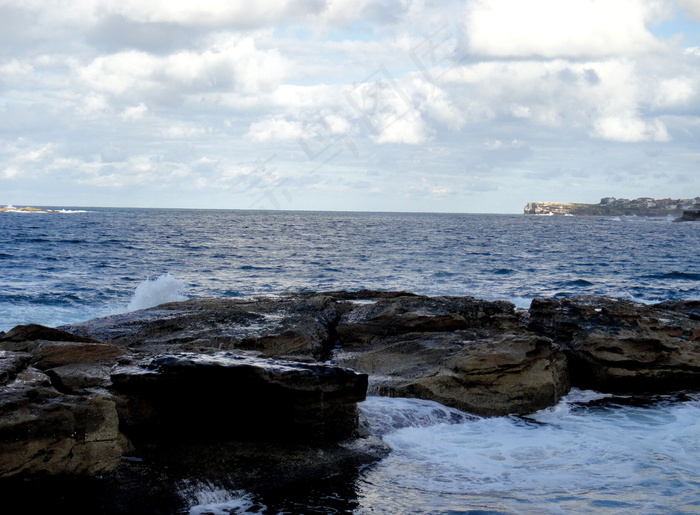 海湾风景图片
