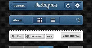 insta图形用户元素