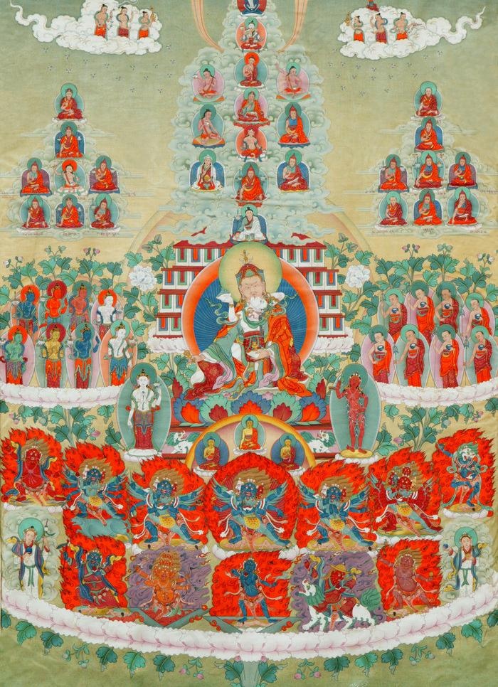 皈依境唐卡图片