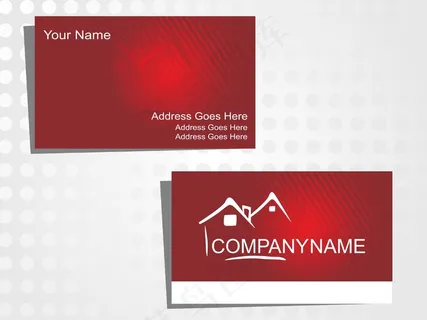 与logo_6房地产名片