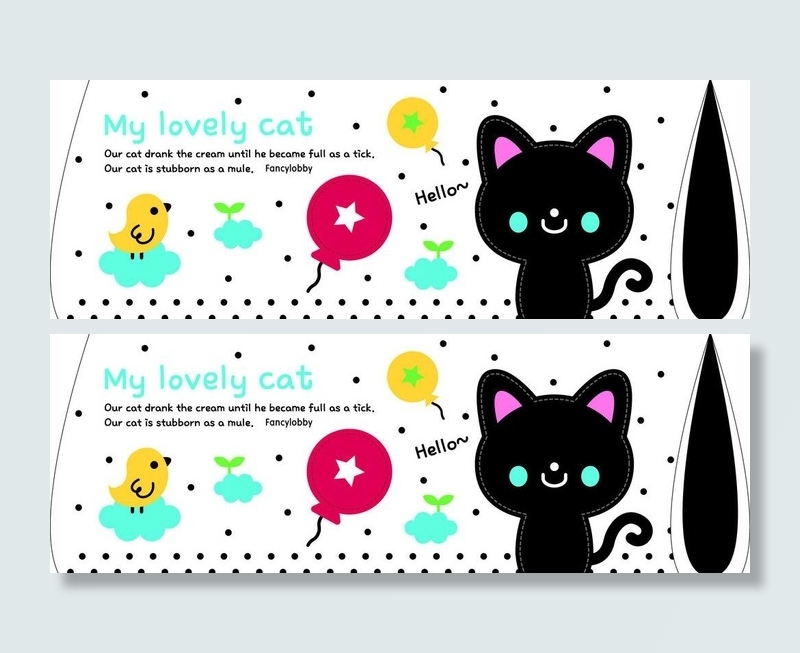 可爱卡通猫图片