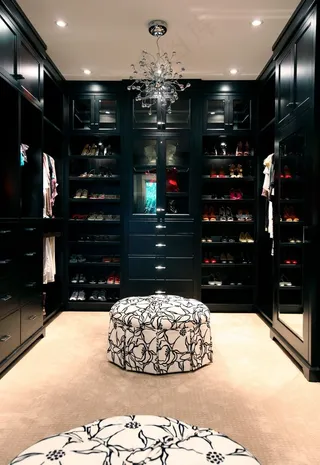 衣帽间衣柜效果图