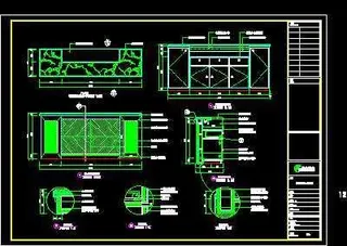 五星级宾馆cad详图、装修施工图纸...