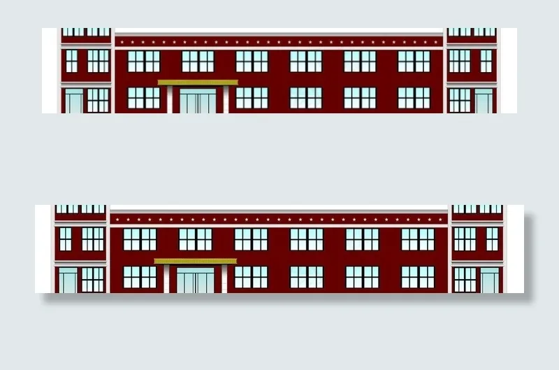 楼房设计图片cdr矢量模版下载