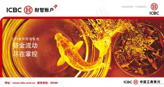 中国工商银行海报
