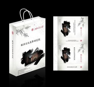 中国风风格手提袋设计图片